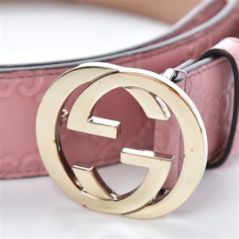 gucci pink belt price|gucci interlocking belt pink.